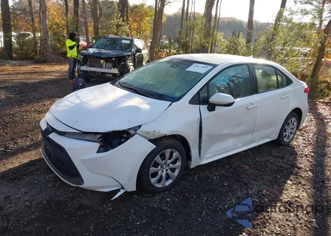 2022 Toyota Corolla Le из США, поврежденный, VIN 5YFEPMAE6NP301596